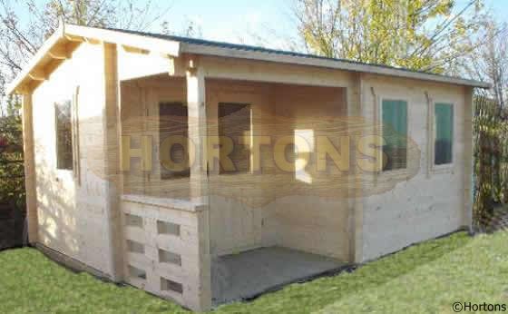 Product image 5m x 4m Colchester Log Cabin